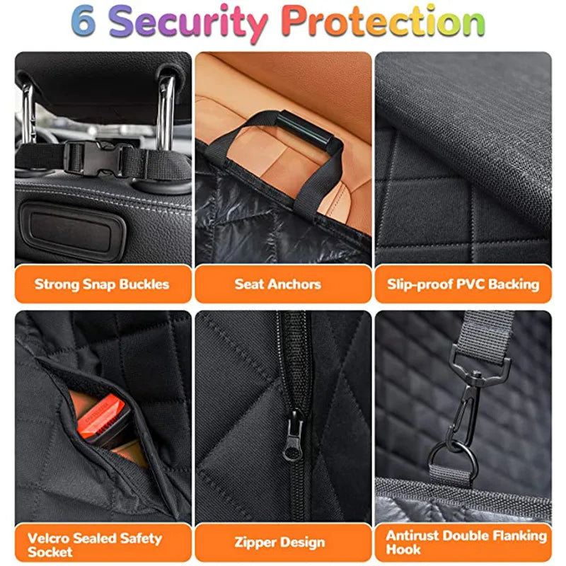 Premium Dog Car Seat Cover